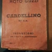 Libretto uso e manutenzione MOTO GUZZI CARDELLINO