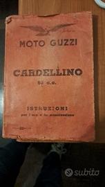 Libretto uso e manutenzione MOTO GUZZI CARDELLINO
