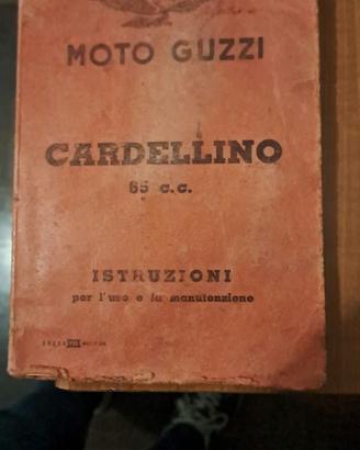 Libretto uso e manutenzione MOTO GUZZI CARDELLINO