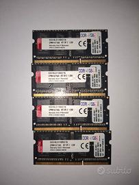 RAM DDR3 HyperX 1866Mhz 4x8Gb