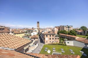 Attico panoramico in centro storico a Treviso