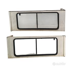 Coppia vetri fissi parafango Land Rover Defender