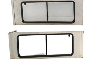 Coppia vetri fissi parafango Land Rover Defender