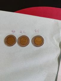 3 Monete da 500 lire 