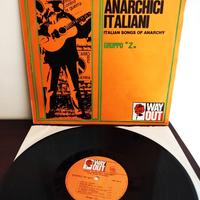 Gruppo Z - Canti Anar chici Italiani LP del 1974