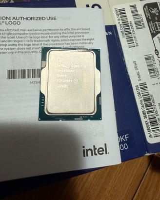 Processore intel i9 14900kf come nuovo