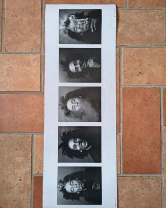 Poster Bob Marley "Five Faces" - Formato Porta