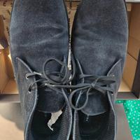 scarpe Frau scamosciate blu