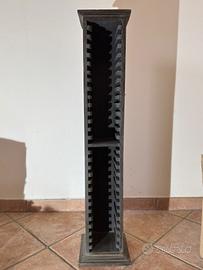Porta CD nero con disegni tribali (30 dischi)