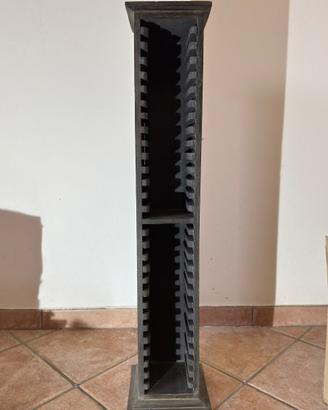 Porta CD nero con disegni tribali (30 dischi)