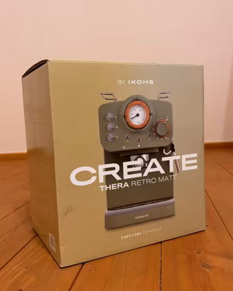 Macchina caffè Espresso CREATE THERA RETRO MATT