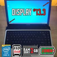 Toshiba Intel i3 SSD 256GB Video 1 GB RAM 2GB