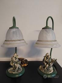 ROMANTICA COPPIA DI LAMPADE "ROMEO E GIULIETTA"