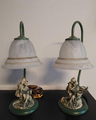 ROMANTICA COPPIA DI LAMPADE "ROMEO E GIULIETTA"