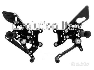 Pedane Arretrate Racing per APRILIA