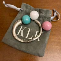 Bracciale Sentido con tre palline ceramica