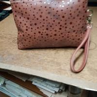 pochette in pelle donna
