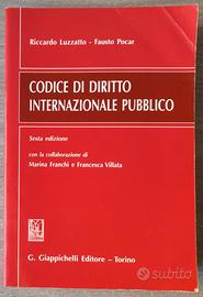 Codice di Diritto Internazionale Pubblico Luzzatto