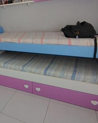 doppio letto scorrevole