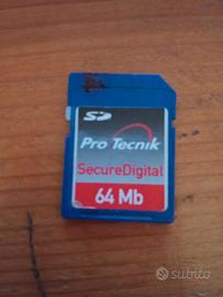 Scheda sd 64 MB