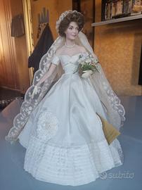 Jacqueline Kennedy sposa in porcellana 