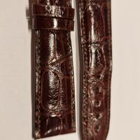 Cinturino Chopard Alligatore marrone lucido