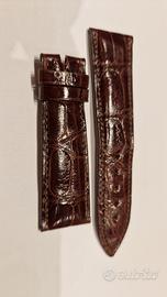 Cinturino Chopard Alligatore marrone lucido