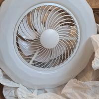 ventilatore da soffitto con luce led