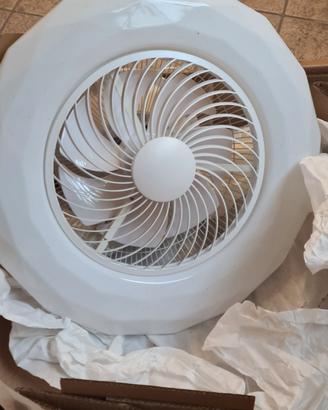 ventilatore da soffitto con luce led
