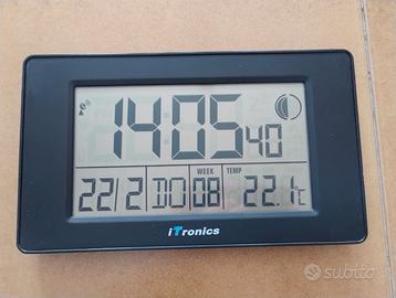 Orologio Radiocontrollato digitale multifunzione