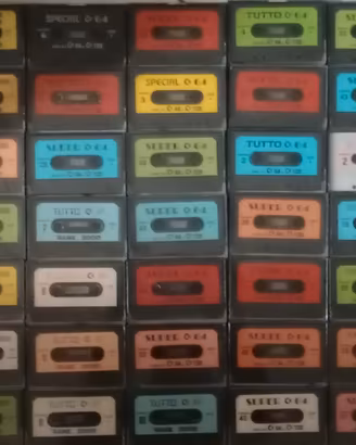  cassette + riviste 
