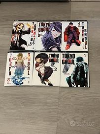 Manga tokyo ghoul volumi 1-6
