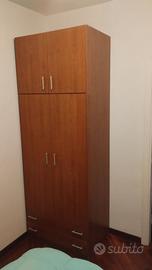 Armadio 2 ante con cassetti