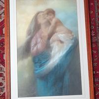 stampa madonna con bambino