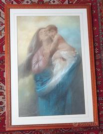 stampa madonna con bambino