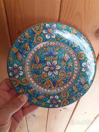 piatto ceramica da collezione 