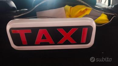 Bandierina insegna taxi