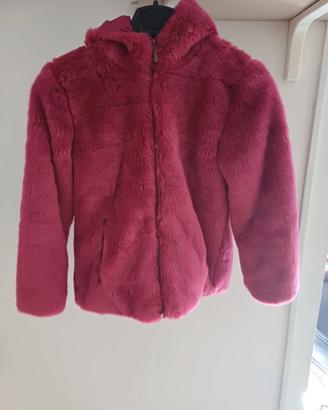 Giubbotto double face fucsia