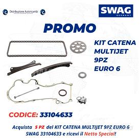 KIT CATENA FIAT ALFA LANCIA 1.3 MTJ - MODIFICATA