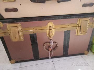 Baule da viaggio antico di lusso marca amarcord. t