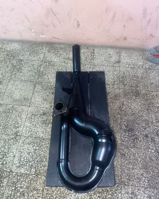Marmitta Vespa Serpentone Polini