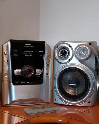 Panasonic CD Stereo System SA AK640 WMA MP3