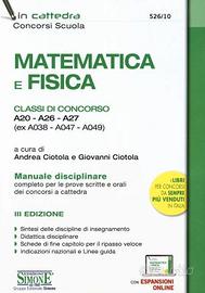 Manuale per il concorso di Matematica e Fisica