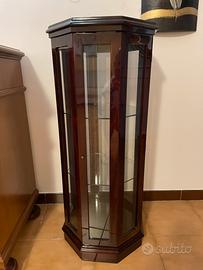 Vetrina colonna stile inglese