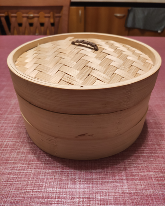 Vaporiera in bambù naturale diam. 22,5 cm