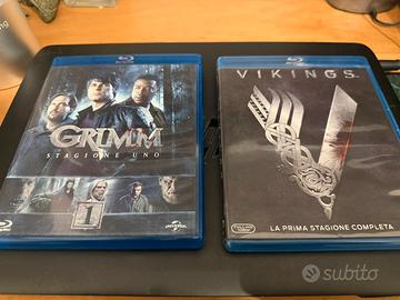 SERIE TV combo Vikings + Grimm  ediz. Bluray