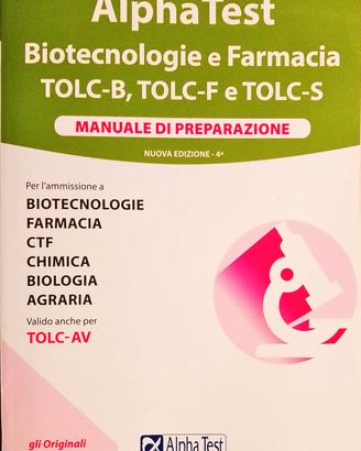 AlphaTest TOLC-B, TOLC-F, TOLC-S