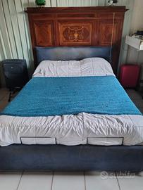 Letto con telecomando per alzare testa e gambe 