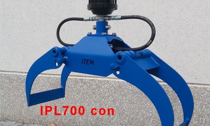 Pinza Legna 70cm IPL700 + rotatore idraulico