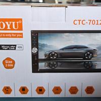 Tv radio mp5 con usb per auto